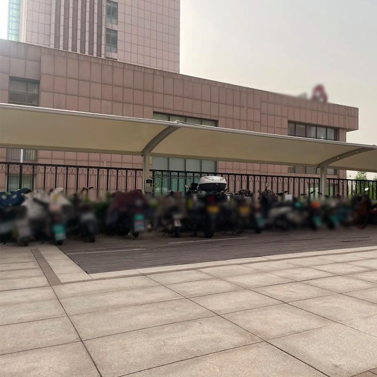 兴化市膜结构电动车棚